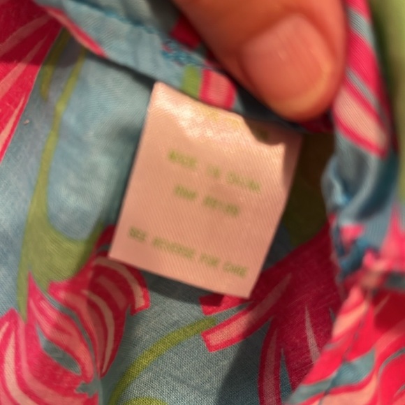 Lilly Pulitzer 🏝️ Kissue Flower Power Tunic, Small, EUC - Picture 7 of 9